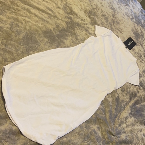 White Bodycon Dress - Picture 1 of 3